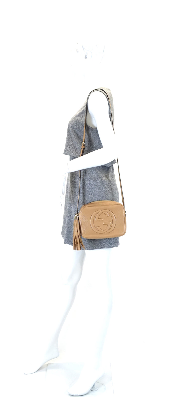 soho disco calf leather crossbody bag
