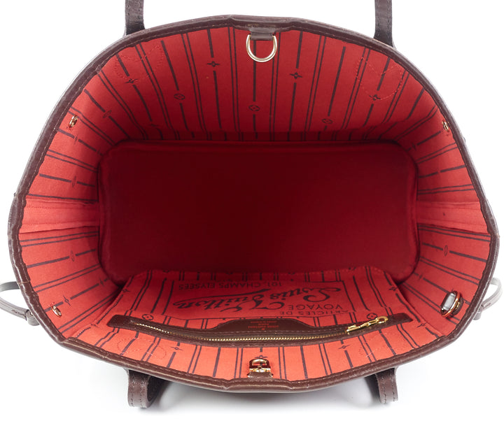 neverfull pm damier ebene canvas bag