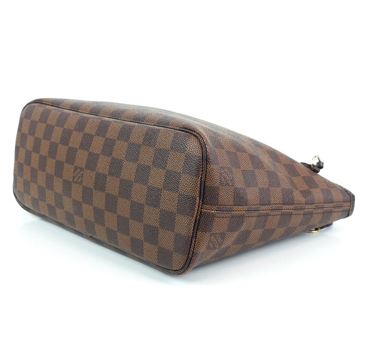 neverfull pm damier ebene canvas bag