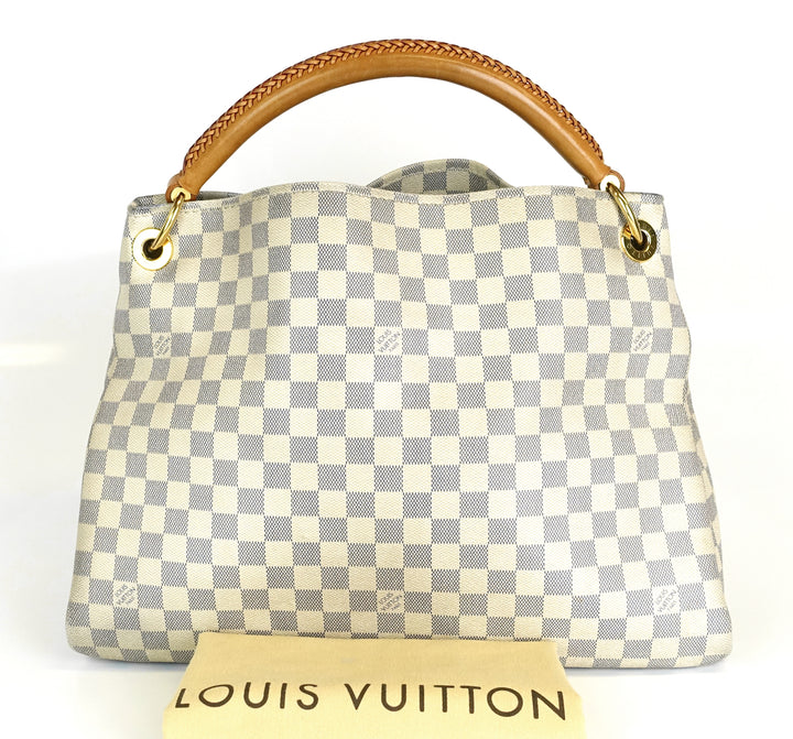 artsy mm damier azur canvas bag