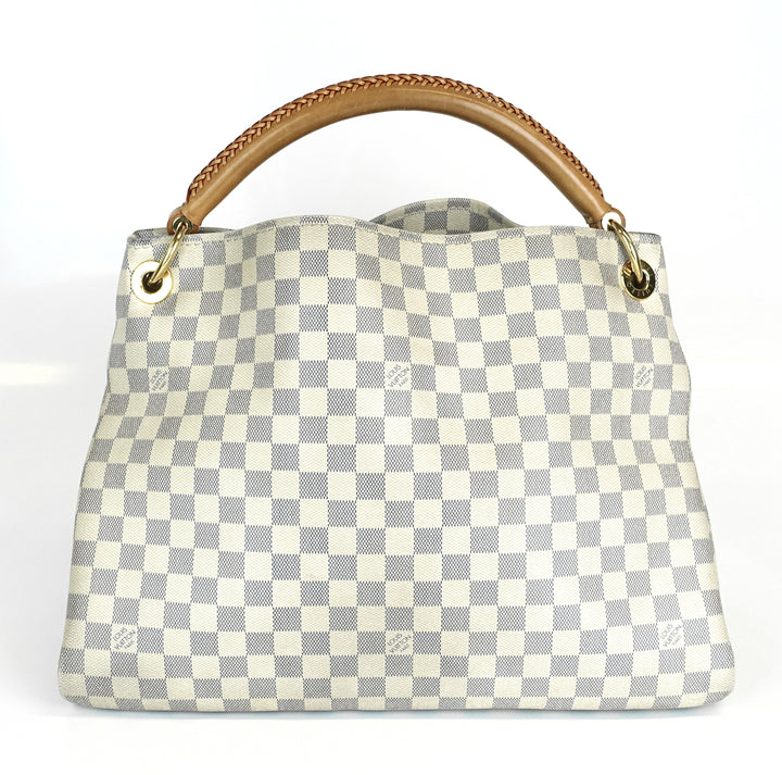 artsy mm damier azur canvas bag