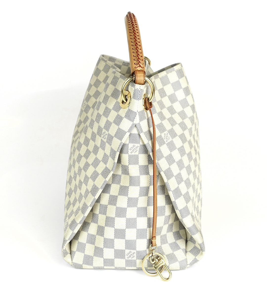 artsy mm damier azur canvas bag