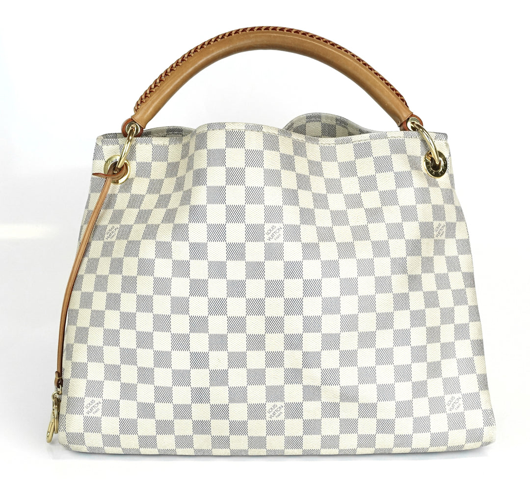 artsy mm damier azur canvas bag