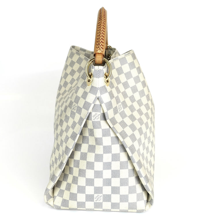 artsy mm damier azur canvas bag