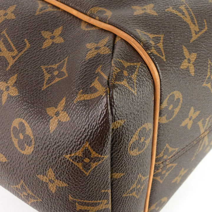 totally mm monogram canvas tote bag