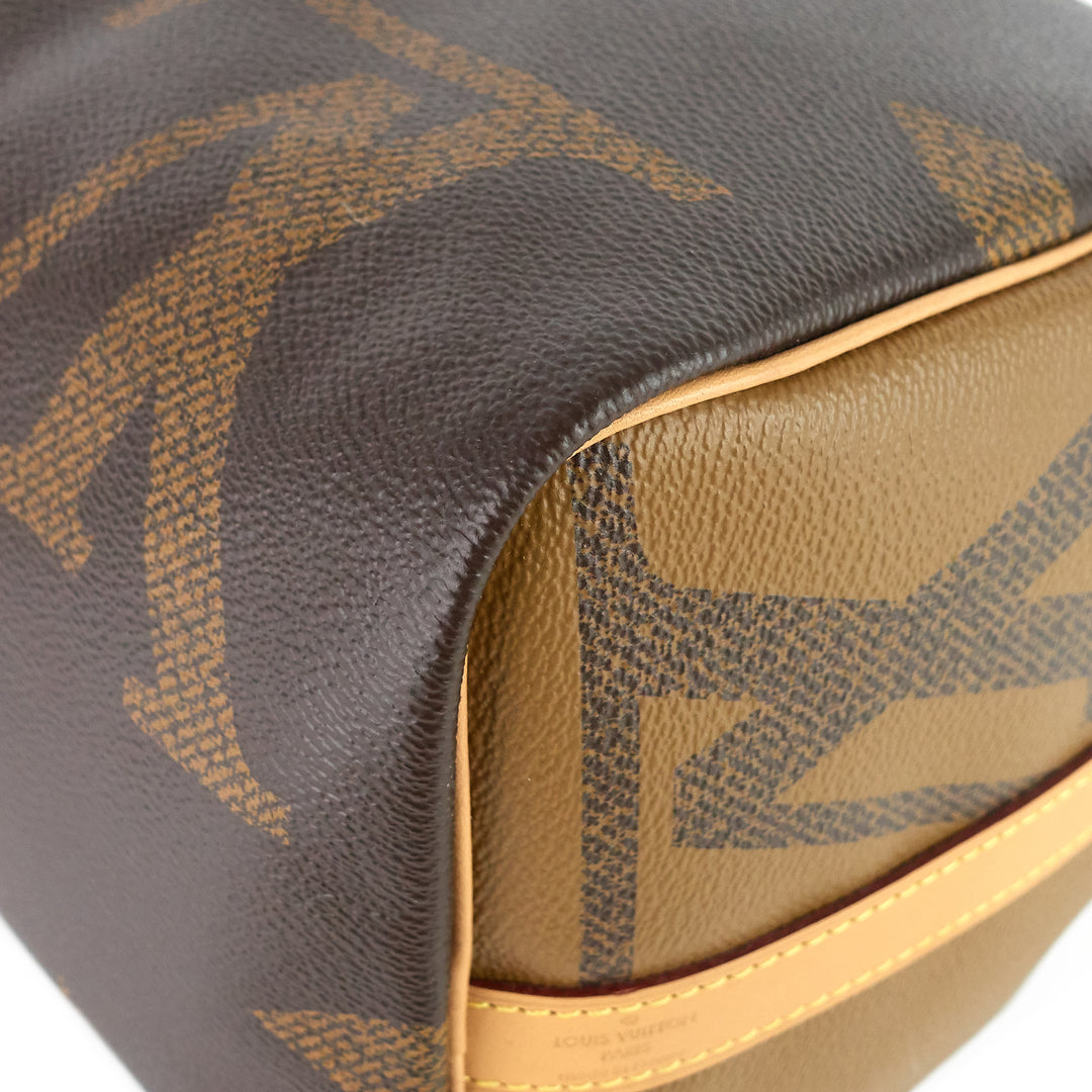 speedy bandoulière 30 monogram giant reverse canvas bag