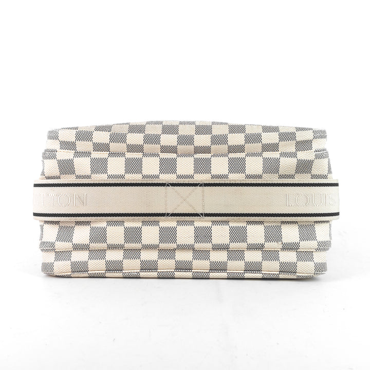 naviglio damier azur canvas messenger bag