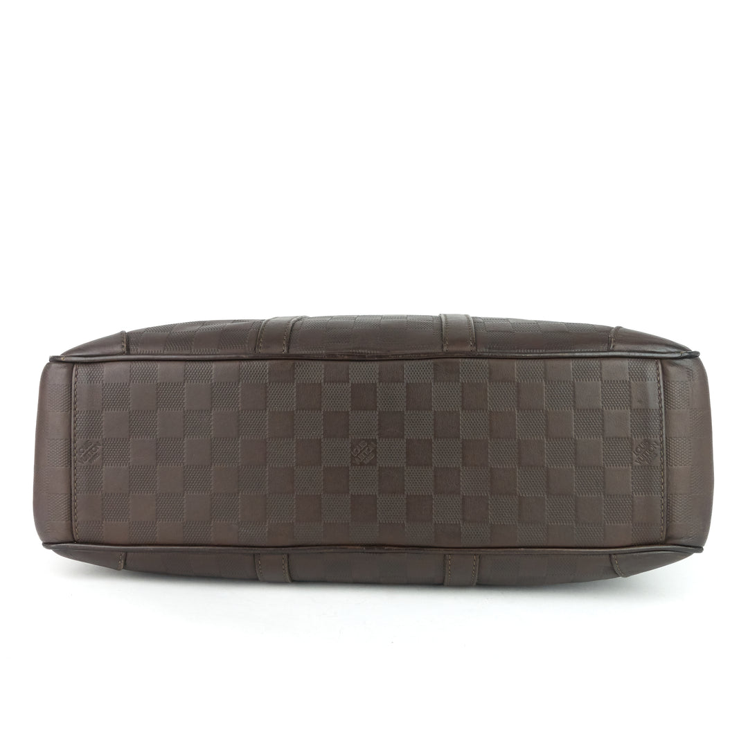 porte-documents voyage gm damier infini briefcase bag