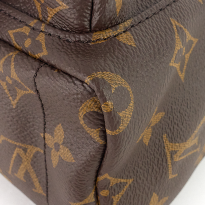 palm springs mini monogram canvas backpack