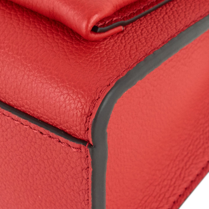 Mylockme Chain Calfskin Shoulder Bag