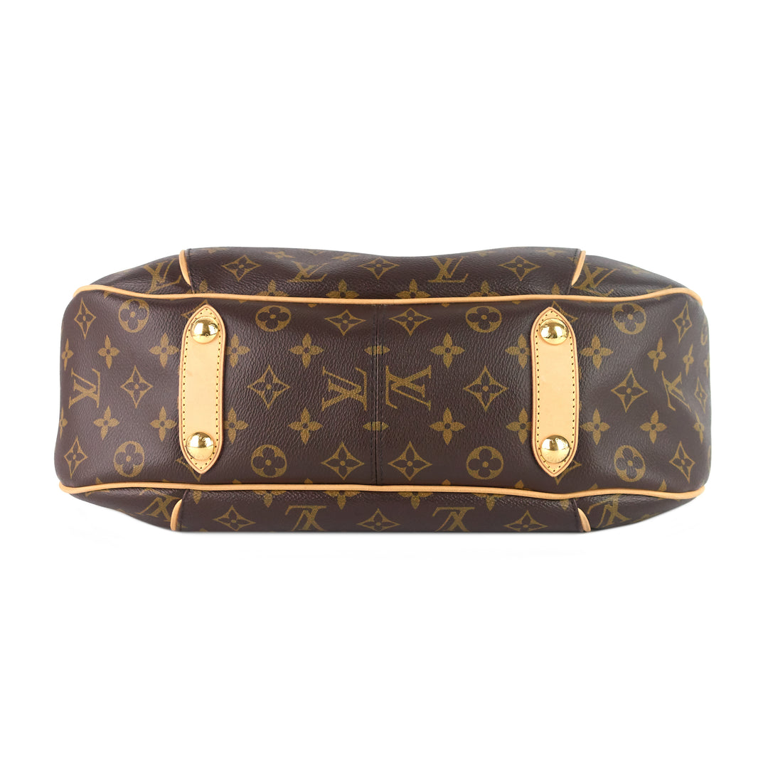 galliera pm monogram canvas bag