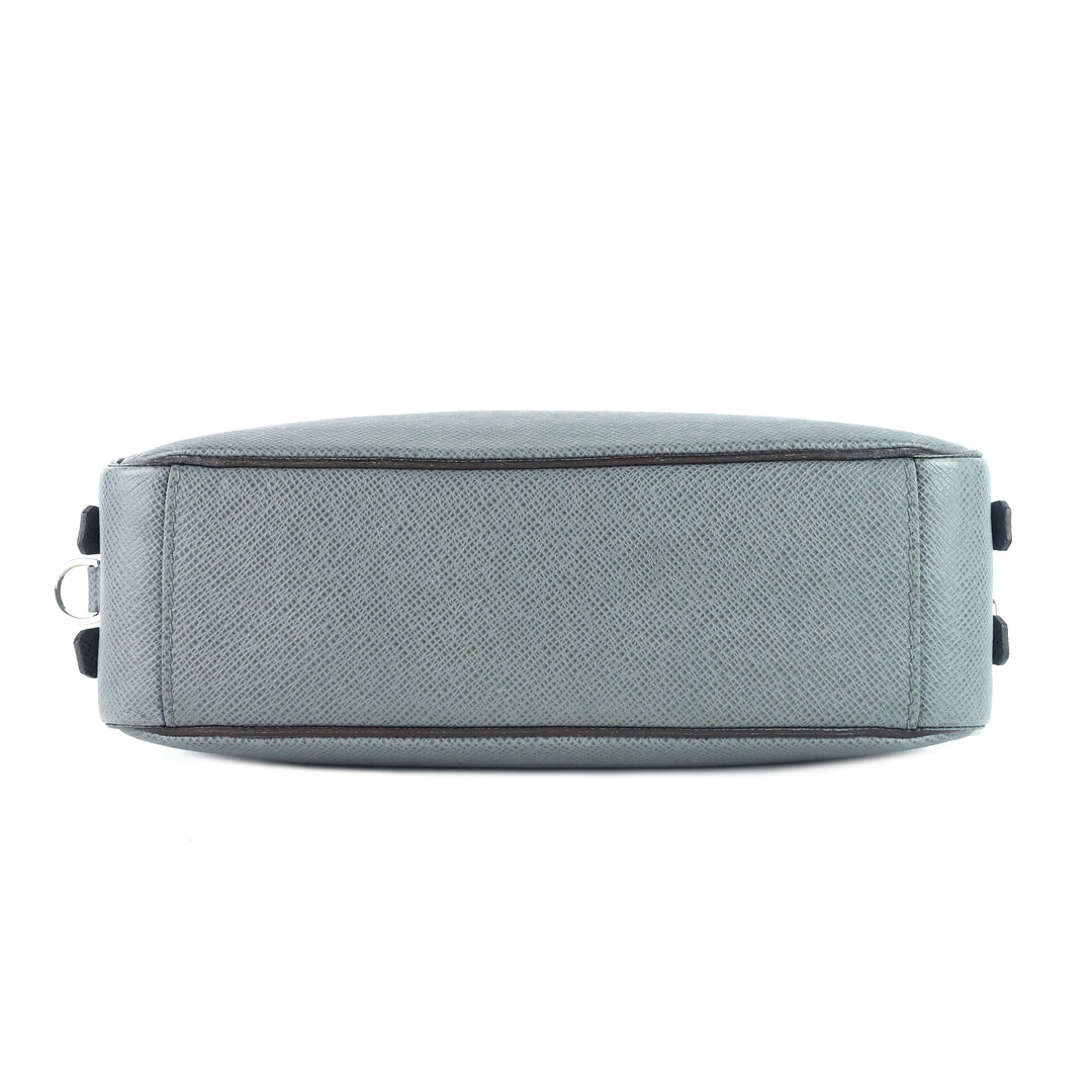 pavel taiga leather clutch bag