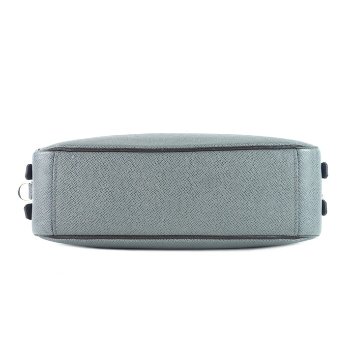 pavel taiga leather clutch bag