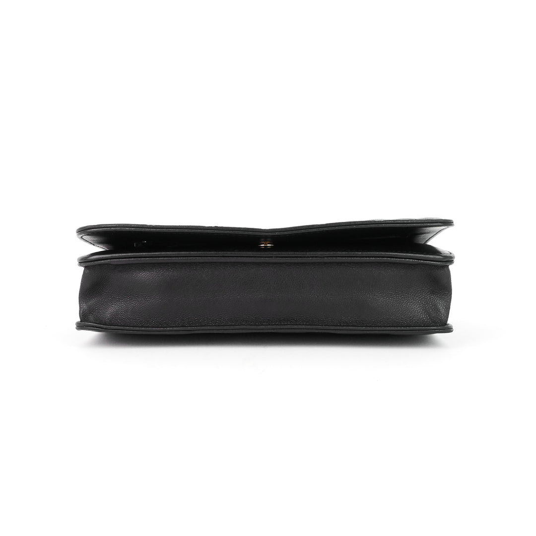cc timeless lambskin wallet on chain woc