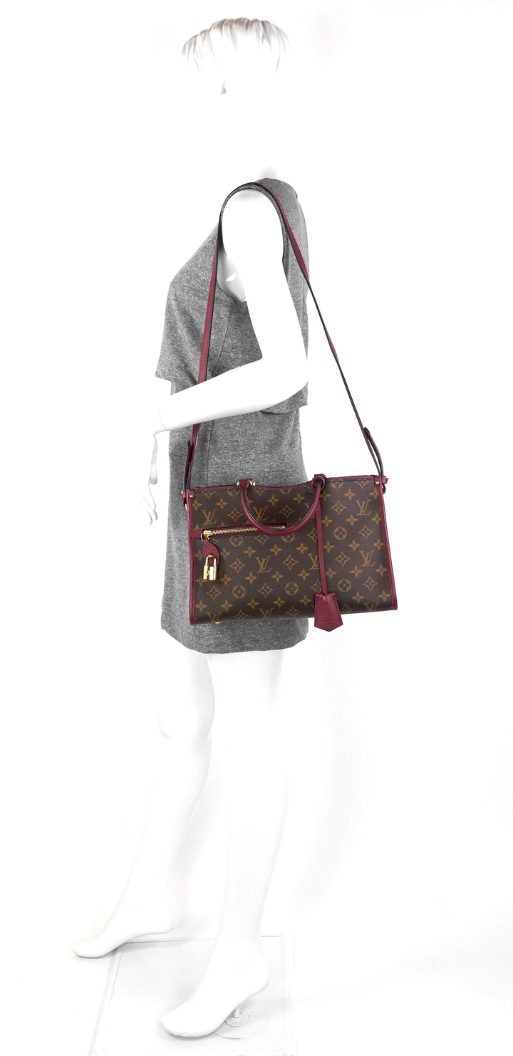 popincourt pm monogram canvas raisin tote bag