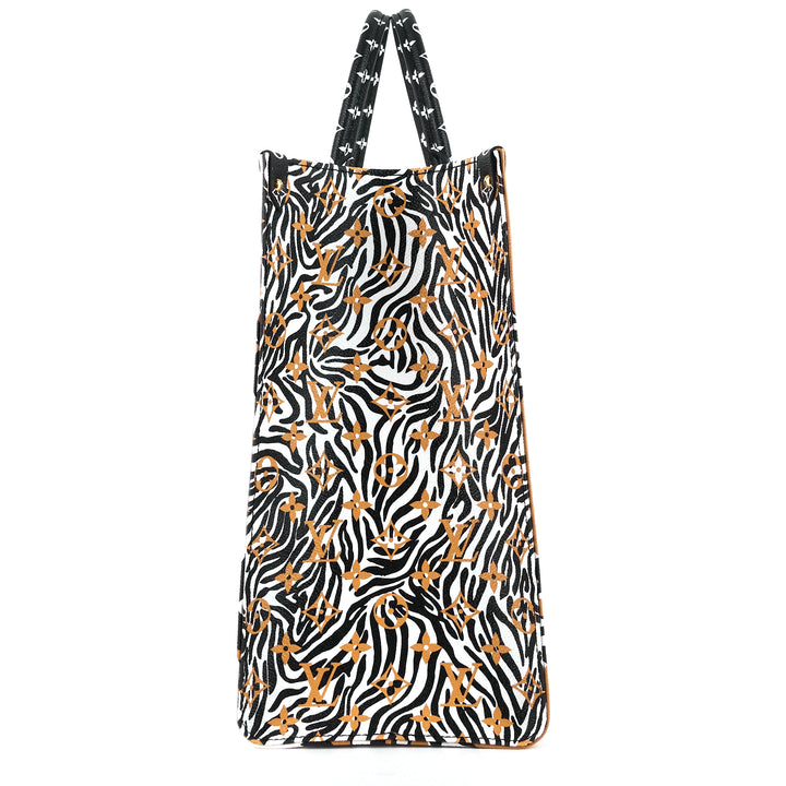 onthego monogram giant jungle canvas bag