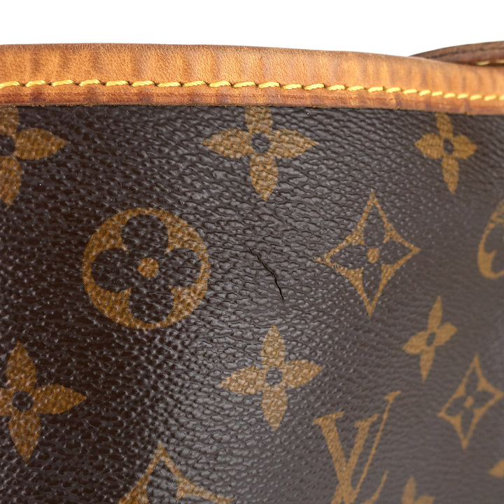 delightful mm monogram canvas bag