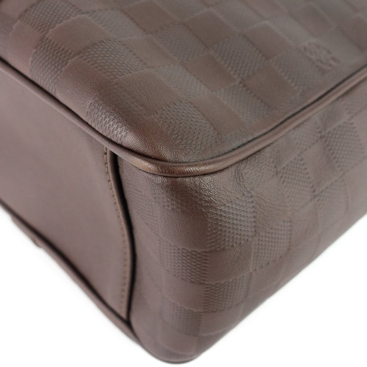 tadao damier infini leather bag