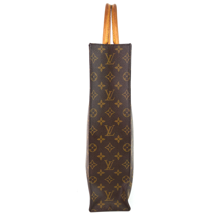 sac plat gm monogram canvas handbag
