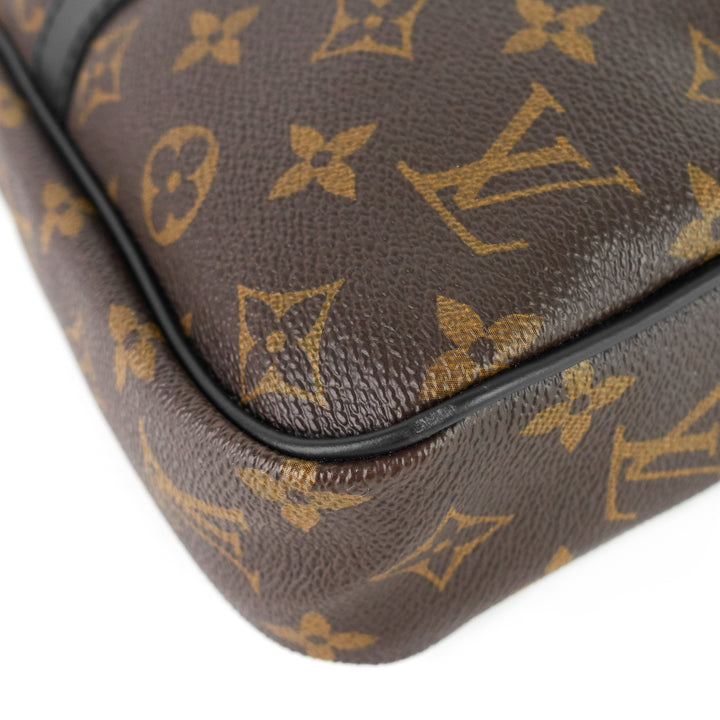porte-documents voyage pm monogram macassar canvas briefcase bag