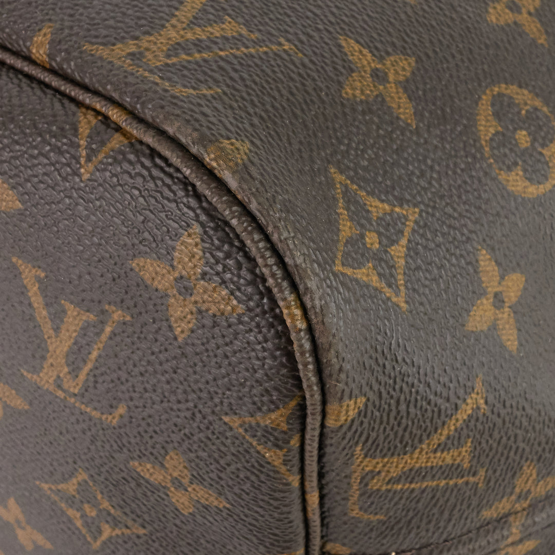 neverfull mm monogram canvas bag
