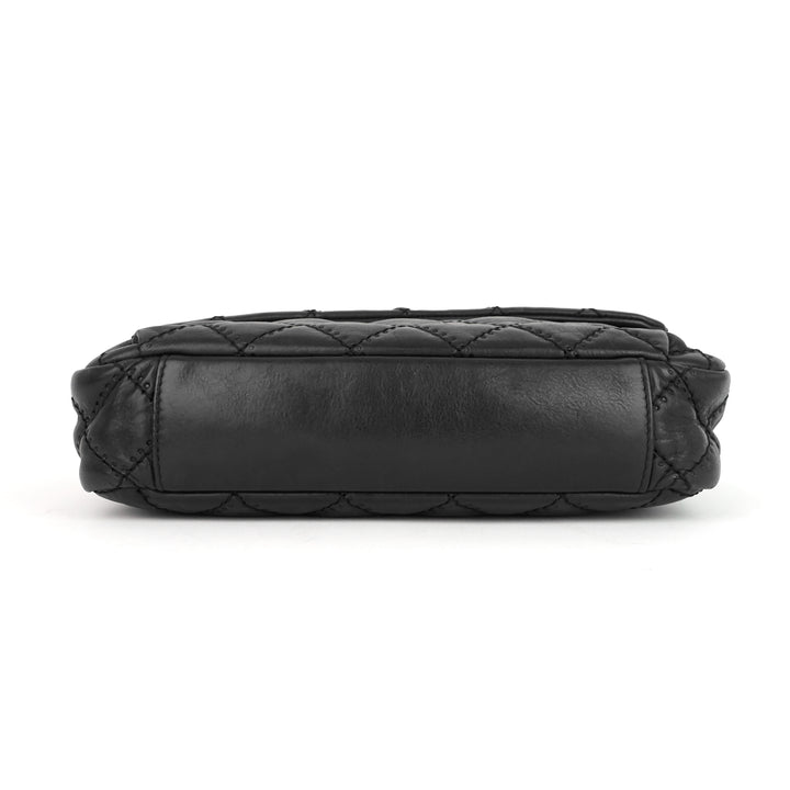 retro chain medium calfskin flap bag