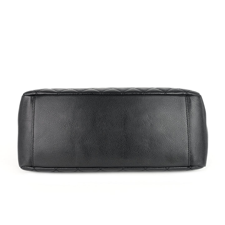grand shopping tote gst caviar leather bag