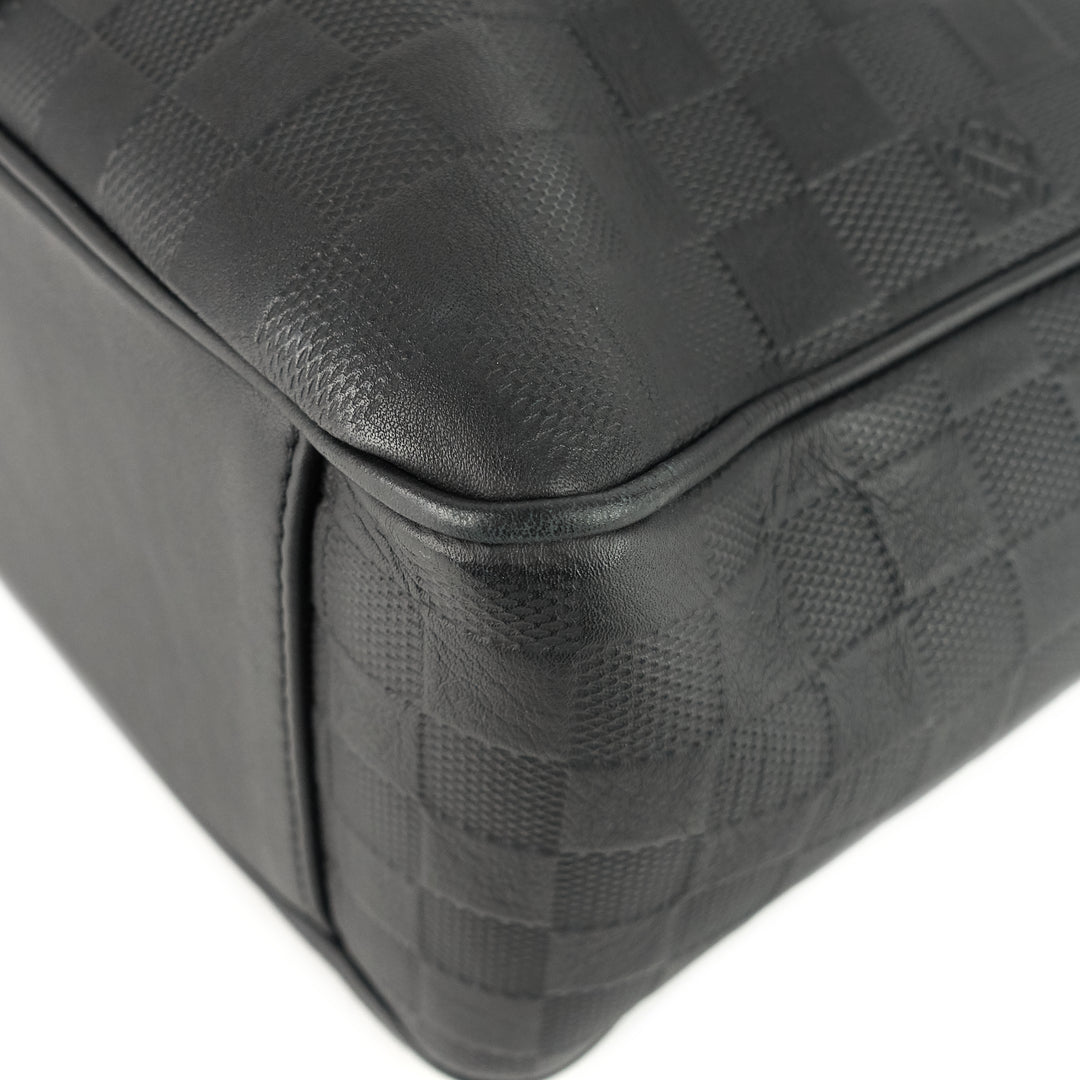 tadao damier infini leather bag