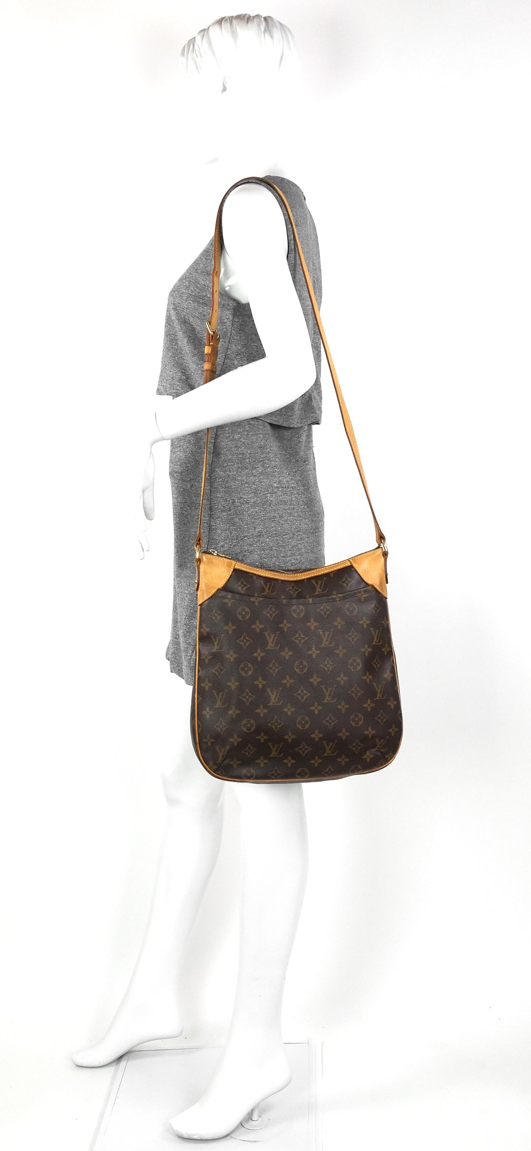 odeon mm monogram canvas bag