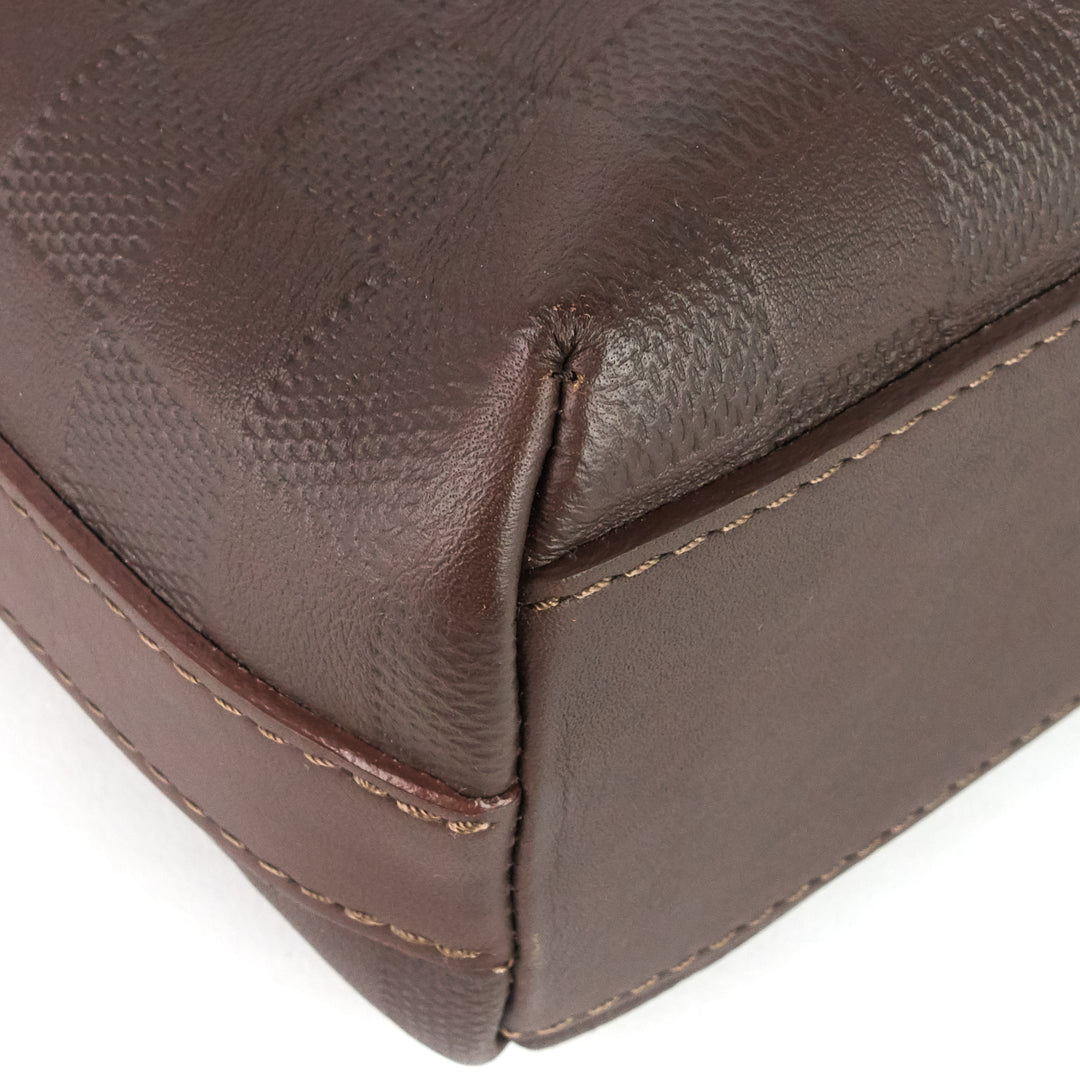 calypso mm damier infini leather bag