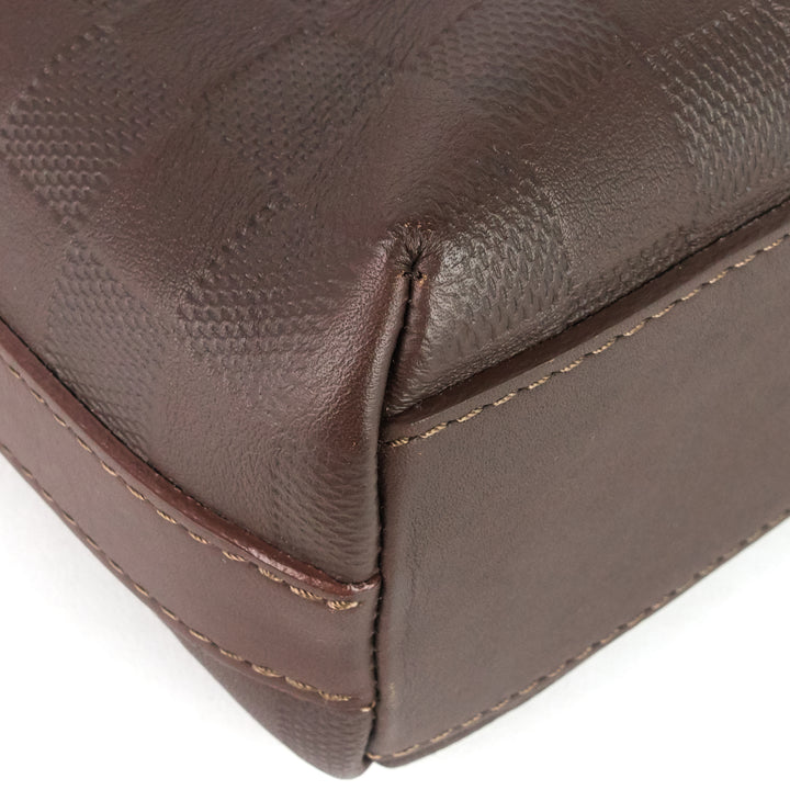 calypso mm damier infini leather bag