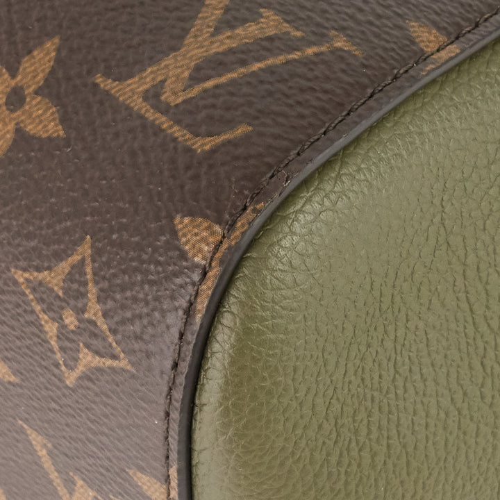 fold pm monogram canvas tote bag