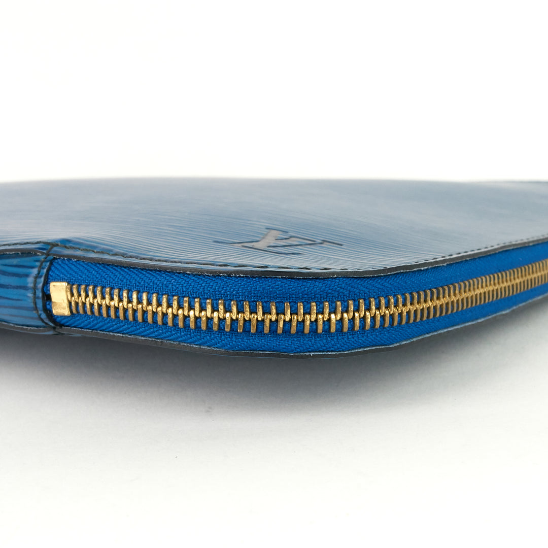 poche documents portfolio epi leather pouch
