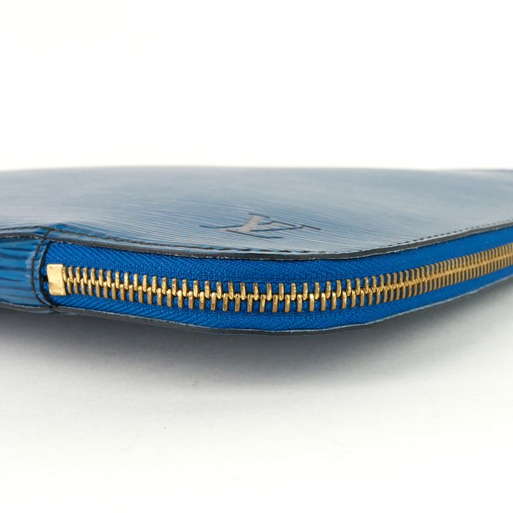 poche documents portfolio epi leather pouch