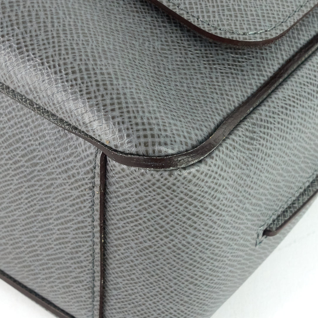 roman mm taiga leather messenger bag