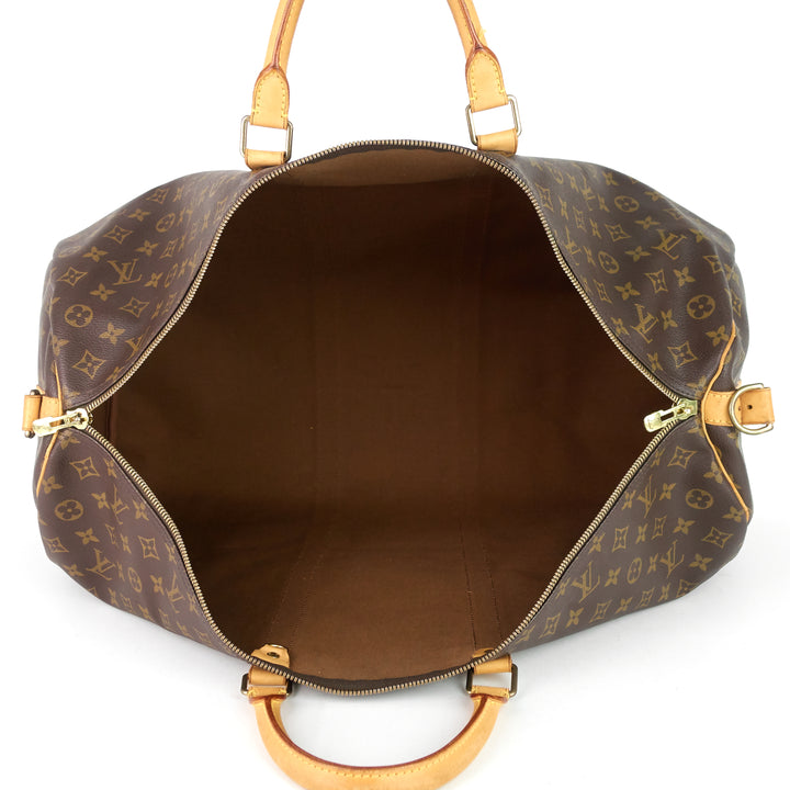 keepall 60 bandouliere monogram canvas bag