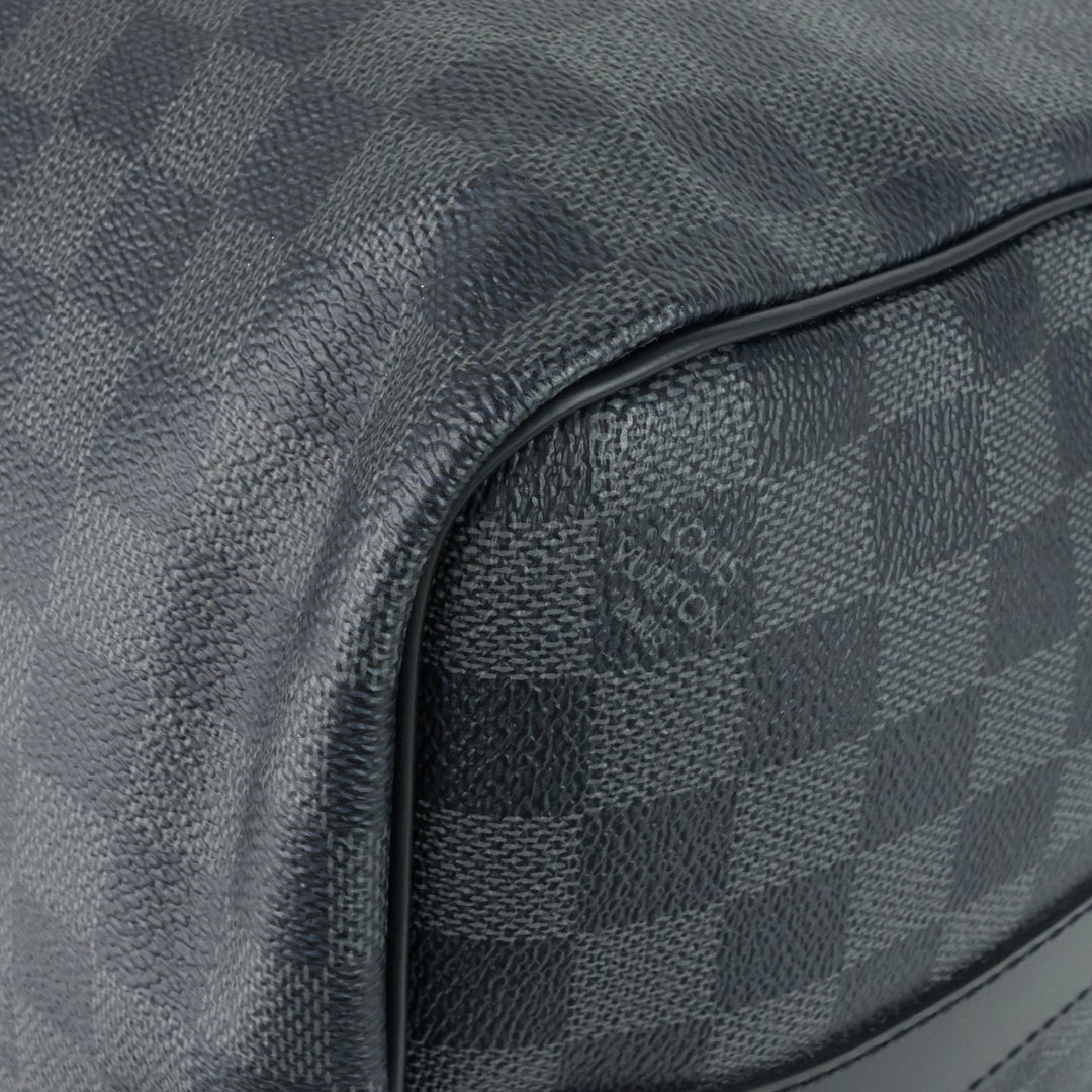 keepall 45 bandoulière my lv heritage damier graphite bag