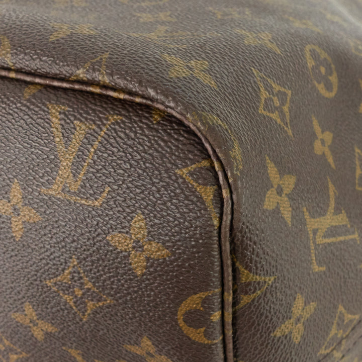neverfull gm monogram canvas tote bag