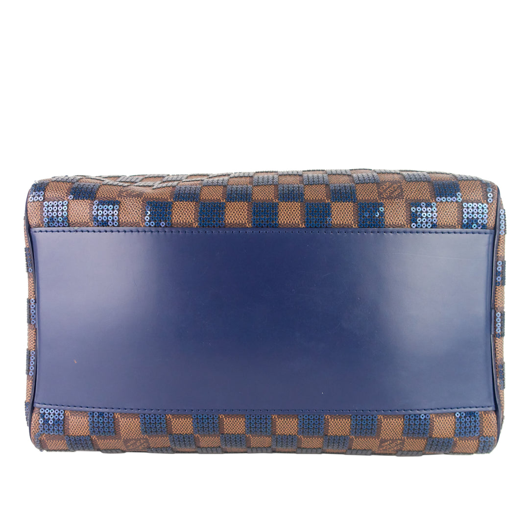 Speedy 30 Damier Paillettes Canvas Bag