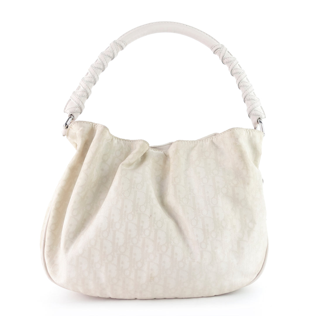 lovely monogram nylon hobo bag