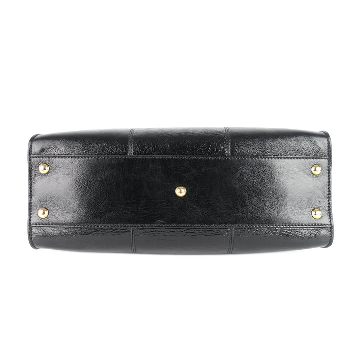 peekaboo medium lambskin leather bag