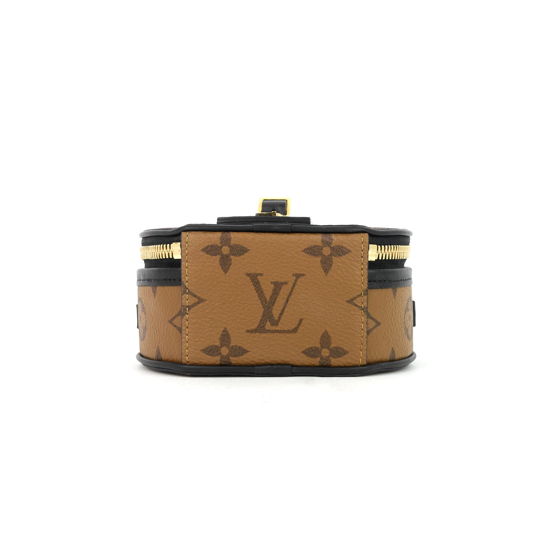 mini boîte chapeau monogram reverse canvas bag