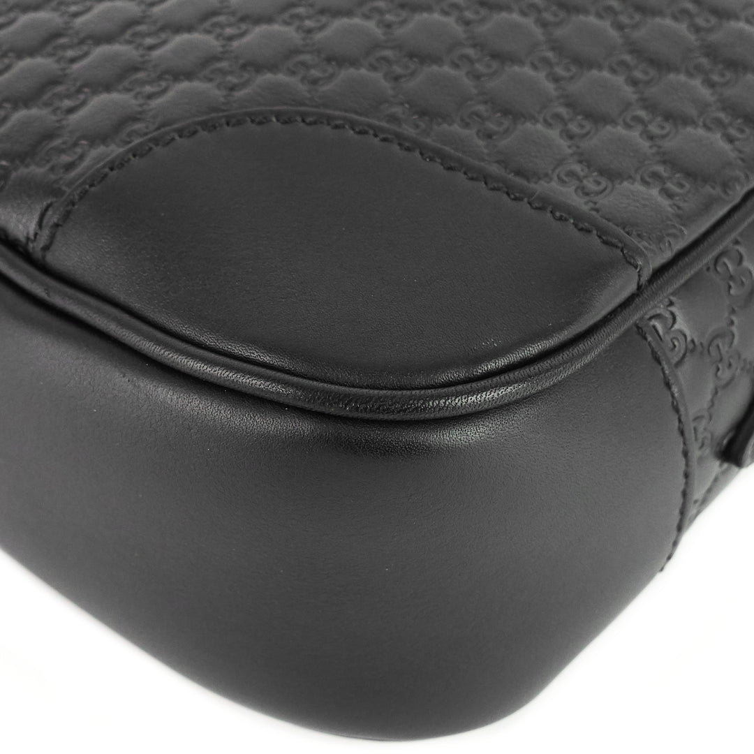 bree mini microguccissima leather bag