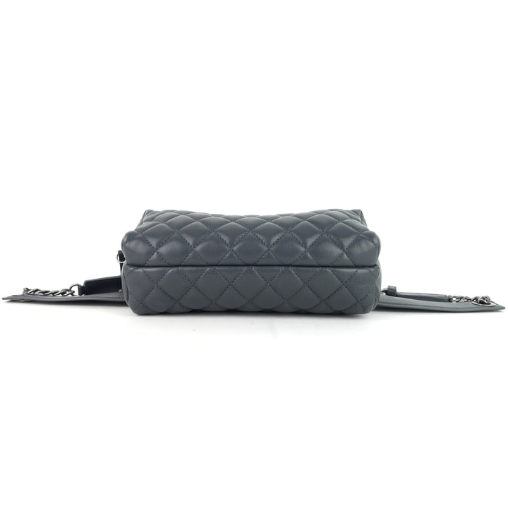 calf leather waist bag