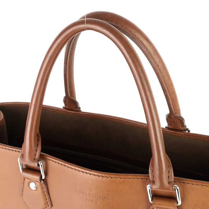 sac plat nomade leather bag