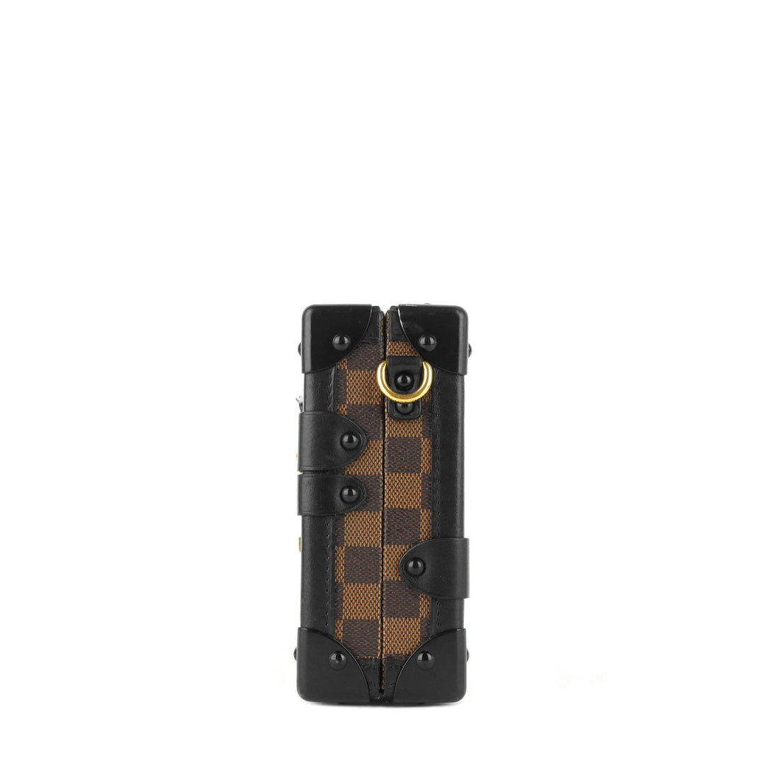 petite malle damier ebene cavas bag
