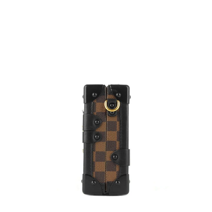 petite malle damier ebene cavas bag