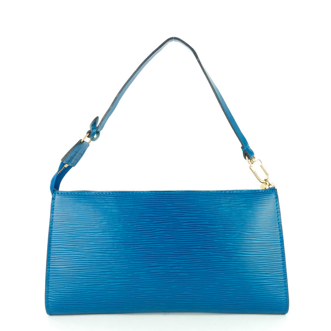 pochette accessoires epi leather bag