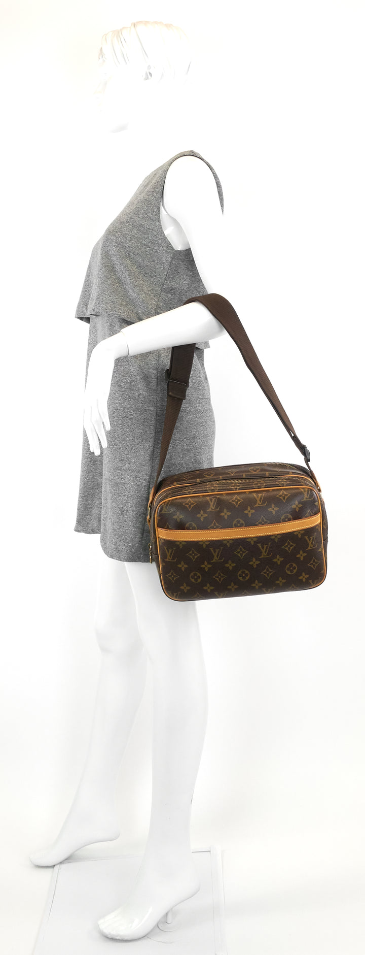 reporter pm monogram canvas bag
