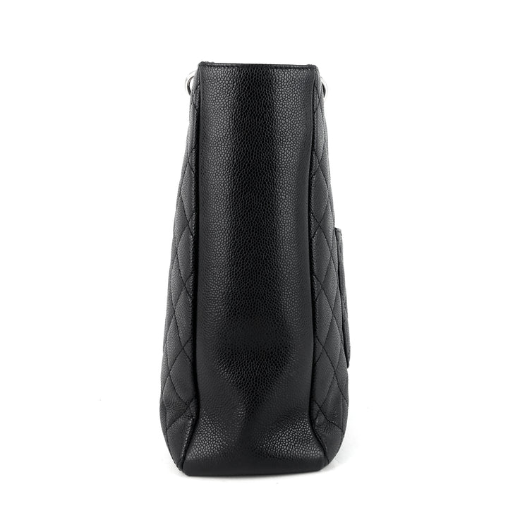 petite shopping tote xl caviar leather bag